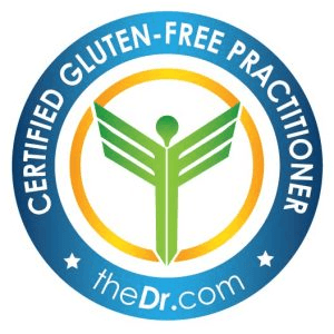 Certified Gluten Free Practitioner, trained under Dr Tom O'Bryan